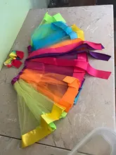 Falda para niña de tutú, ropa de 12 a 8 años, minifalda de tul colorida para niña, para fiesta, baile, arcoíris, ropa para niño 2020