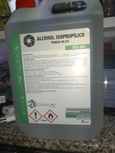 Alcohol Isopropílico 99,9% puro| 5L |Limpieza componentes electrónicos.Desinfección y Limpieza Superficies. Alcohol Isopropílico