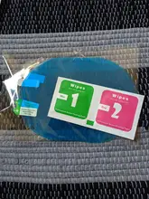 Película impermeable para espejo retrovisor de coche, 2 uds., accesorios adhesivos, antilluvia, antivaho