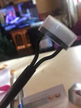 Separador de Peine de pestañas negro, maquillaje, rímel, rizador de pestañas, peine, cepillo de cejas, herramienta de aseo, herramienta AR1