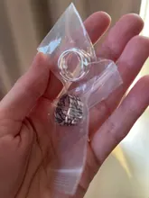 Anillos abiertos de Metal con letras Punk para mujeres y hombres, joyería de fiesta, regalos con letras, Color plateado, Vintage