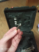 Broca de chaflán para taladro avellanado de 90 grados, vástago hexagonal de 1/4 , puntas de ángulo de trabajos de carpintería, cortador de corte cónico, elimina la fresa, 1 ud.