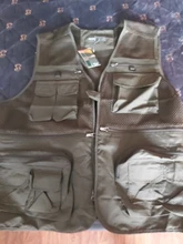Chaleco táctico de descarga para hombre, chaqueta sin mangas de trabajo de malla con muchos bolsillos, ropa para fotógrafo de verano