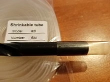Sleeving-Wrap-Wire-Kits Shrinkable-Tubing Clear Transparent 6mm 5mm 8mm 2mm 1mm 4mm 3mm