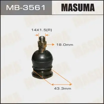 Опора шаровая верхняя Toyota 4 Runner 95-02 MASUMA MB3561
