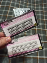 Racimo de pestañas individuales 60 uds, maquillaje profesional, pestañas postizas, extensiones de pestañas