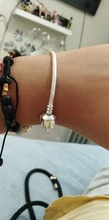 Libre envió Certificado de Plata de Ley 925 Original pulsera de encanto con S925 logotipo mujeres DIY abalorios dijes pulsera brazalete LD925
