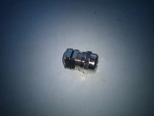 Cable impermeable glándula IP68 chapados en níquel latón 1/4 3/8 1/2 3/4 1 BSPP/NPT Macho tamaño 30 para 3-6,5mm 4-8mm Cable