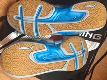 Li-ning-Zapatillas de bádminton ligeras para hombre, deportivas transpirables antideslizantes para entrenamiento, AYTM085 AYTR041