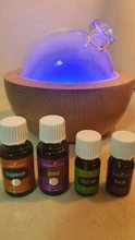 Aroma Diffuser Humidifier Aromatherapy-Machine Wooden Waterless-Off Household Spray Night-Light