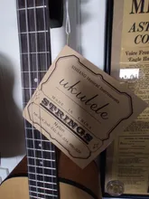 4 unidades/juego de cuerdas para ukelele de nailon, pieza de repuesto para instrumento de cuerda de 21 pulgadas, 23 pulgadas y 26 pulgadas