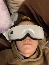 Masaje calentador de ojos eléctrico inalámbrico, terapia de presión de aire, SPA ocular, Bluetooth, música, dispositivo para aliviar el estrés ocular, recarga USB plegable