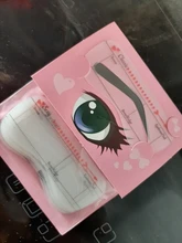 Plantilla para dar forma a las cejas, plantilla para moldear cejas, herramientas de maquillaje, pegatinas, herramienta cosmética, 3/10 estilos/juego