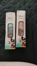 Disney-cuchara para pasta de arroz para bebé, botella de leche de silicona suave, suplemento de alimentos para bebés, artefacto para apretar, cuchara para arroz y fideos
