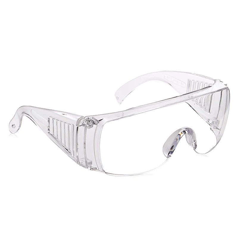 

2pcs Safety Glasses Transparent Dust-Proof Glasses Working Glasses Lab Dental Eyewear Splash Protective Anti-virus Goggles