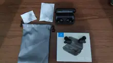 Bluetooth Earphones Haylou T15 Isolation Touch-Control Stereo Noise Wireless with Battery-Level-Display