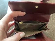 Cartera de piel auténtica de alta calidad para mujer, billetera pequeña RFID antirrobo, tarjetero, monedero, a la moda