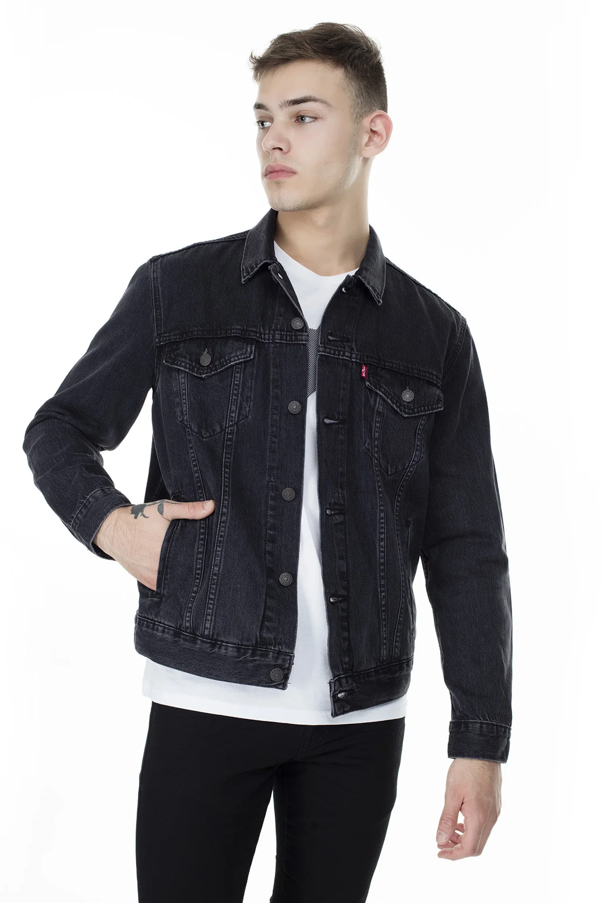 Levi's джинсовые куртки для мужчин джинсовая куртка 72334