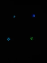 Colgante con forma de flor de loto para mujer, luminoso, luminoso, Luna oscura, collar para mujer, Yoga, oración, joyería de budismo