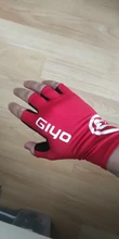 GIYO-guantes de Gel para ciclismo con pantalla táctil para hombre y mujer, guantes largos de medio dedo para ciclismo de montaña o carretera