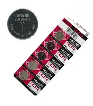 

Pilas de boton Maxell bateria original Litio CR2016 3V en blister 10X Unidades