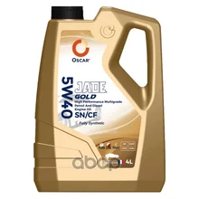 Oscar Масло Моторное Oscar Jade Gold 5w40, 4л 6298013475227