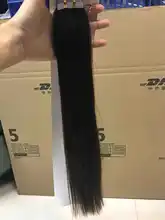 Cinta en extensiones de cabello humano Real pelo brasileño 20 piezas/40PCS máquina Remy sedoso recto sin fisuras de la trama de la piel 2,5 g/PCS
