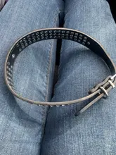 Collar de estrás para perro 3 filas de cuero de gamuza de Diamante gato cachorro 5 colores para pequeño mediano perros Chihuahua Yorkshire