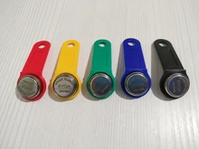 5 unids/lote regrabable RFID memoria táctil clave RW1990 iButton copia tarjeta Sauna clave