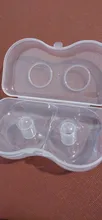 Protectores de pezones de silicona para madres, cubierta de protección para amamantar