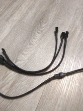 5 uds. Conector PWM de 4 pines, ventilador con cubierta, Cable de alimentación de extensión para ordenador CPU para ordenador, ventilador con cubierta de 12 pulgadas
