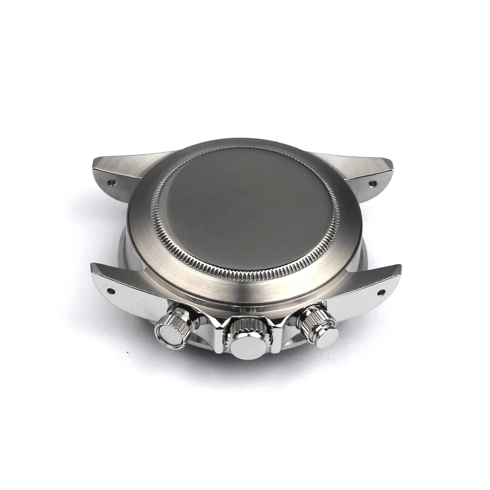 Orologio Kit di Caso per Valjoux 7750 Movimento Può FAI DA TE TMC 9420 Lug  20 millimetri con il Nero Lunetta In Acciaio Inox 316|Watch Cases| -  AliExpress