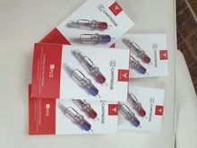 Cartucho de tatuaje estéril desechable, agujas de delineador redondo, maquillaje permanente, bolígrafo rotativo, 1RL, 3RL, 10 Uds., nuevo