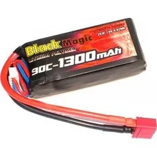 Аккумулятор Black Magic 11.1V(3S) 1300mAh 90C- BM-F90-1303D