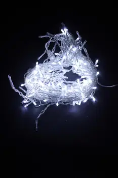 

Luminous Christmas Christmas garland holiday fringe (айсикл-lite) 3x0.7 M, ac220v, color White cool with Flash