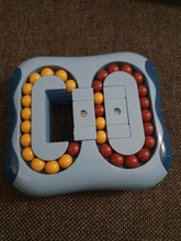 Cubo giratorio de inteligencia mágica para niños, juguete educativo con giroscopio para dedos