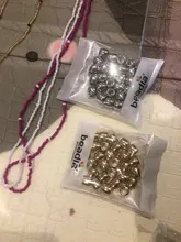 11mm 30 Uds rodio cabello Color dorado trenza anillos accesorios de Clips para las mujeres las niñas cuentas de rastas círculo estilo herramienta Agujero 7mm