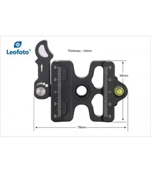 

LEOFOTO DL-50 TOGGLE CLAMP WITH PLATE BPL-50
