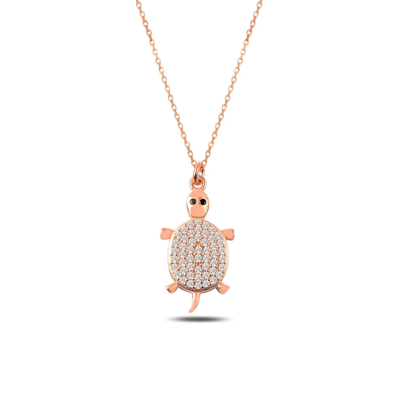 

Armagano Zircon Stone Turtle Pendant