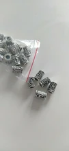 24 uds pelo tubo grano cuentas rúnicas vikingas Dreadlock trenzado joyería barba decoración para el pelo estilo accesorios