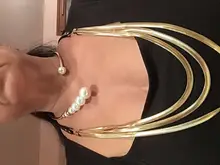 Necklaces Women Jewelry Pendants Snake-Chains Multi-Layers MANILAI