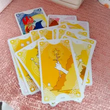 Juego de cartas del Tarot del Fuego, oráculo, guía electrónica, Linestrider Dreams, juguete de adivinación, Estrella giratoria, Muse, Hoodoo occulta
