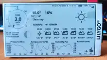 LILYGO T5-4.7 pulgadas E-Papel de ESP32 V3 versión FLASH 16MB 8MB PSRAM WIFI/Bluetooth para arduino