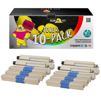 

10pcs Compatible OKI C301 C321 Color Toner Cartridge for OKI MC342dw MC342w C321dn C301dn MC342 MC342dn MC332dn MC342dnw printer