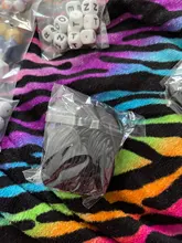 Joepada-Cuentas de silicona para dentición de bebé, accesorios para collar, mordedor de bebé, cordón de poliéster de 1,5mm, bricolaje, dijes de joyería, colgantes