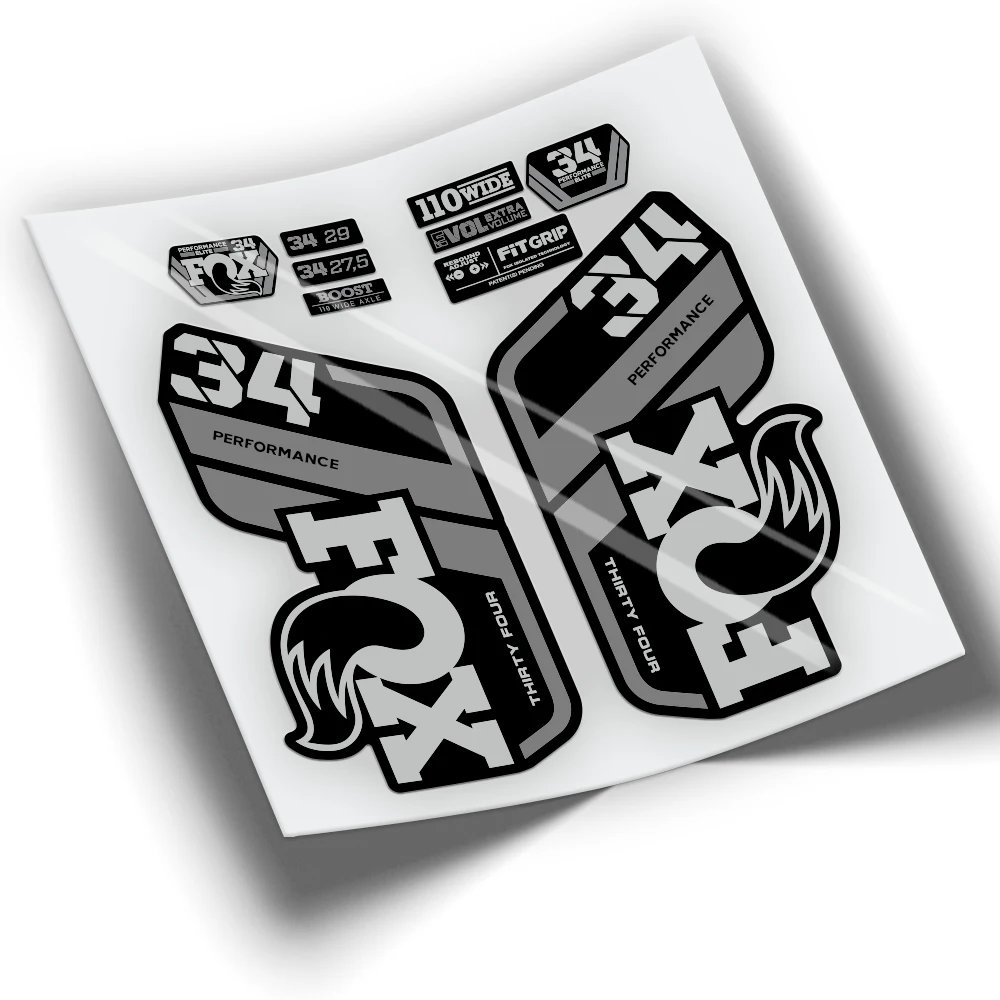 Adesivi Bicicletta Fox 34 Performance 2021 Wp322 Adesivi Mountain Bike Adesivi Ciclismo Accessori Bici