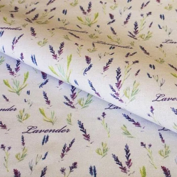 

Am651021 fabric companion to coupon 'Lavender fantasite' No. 2, cotton 100%,120 gsm, size 48x50 cm,(± 1-2 cm)