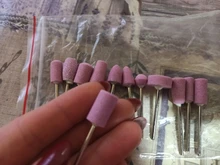 Taladro de cerámica para uñas, cabezales eléctricos de repuesto para manicura, pulido para manicura y pedicura, 12 Uds.