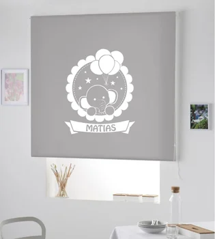 

Blind Iroa customizable Child/Elephant Matias! ROLLER BLINDS TRANSLUCENT! (GRAY 100X175)