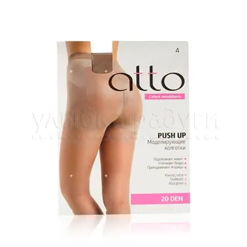 

Women's tights Atto push up with modeling shorts 20den body body 4 Size